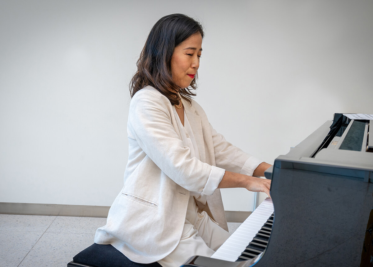 Jungsun Kim bei Musik am Mittwoch